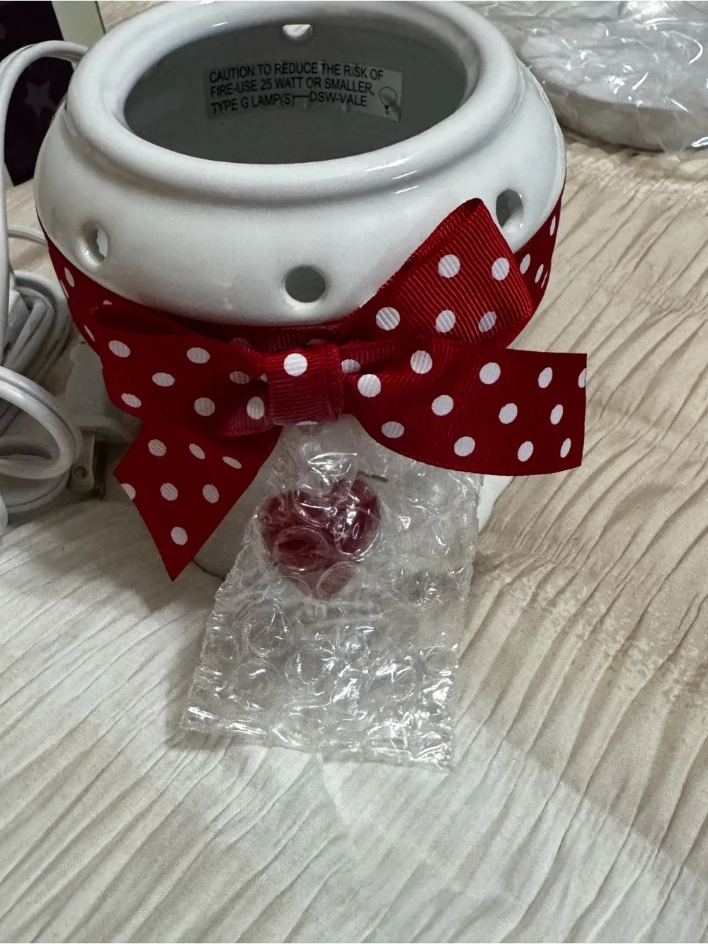 Scentsy compact ceramic